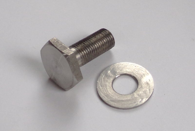 Śruba przedniego zawieszenia, górna, M12/1,25, klucz 24 mm, nierdzewna, z podkładką, CZ 476-487-photo1