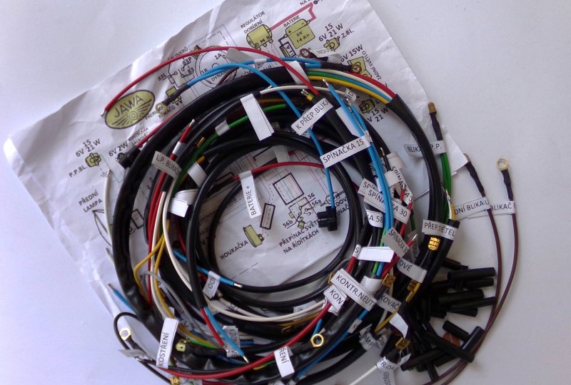 Instalacja elektryczna, wersja jednolicznikowa, Jawa 634-photo1