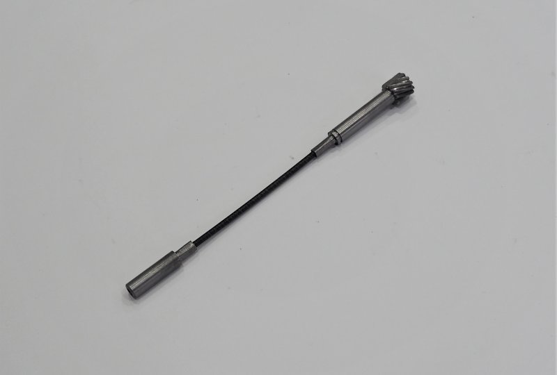 Napęd licznika, 11 zębów, długość 178mm, średnica 8mm, Jawa 250 Perak, Kyvacka, Panelka-photo2
