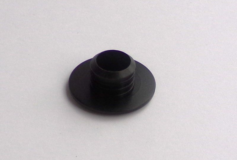 Zaślepka nakretki przedniego amortyzatora, plastik, Jawa 23 Mustang-photo2