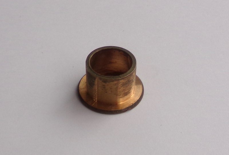 Tulejka skrzyni biegów, przelotowa, 14mm, brąz, oryginał, Jawa, CZ 250/350-photo3