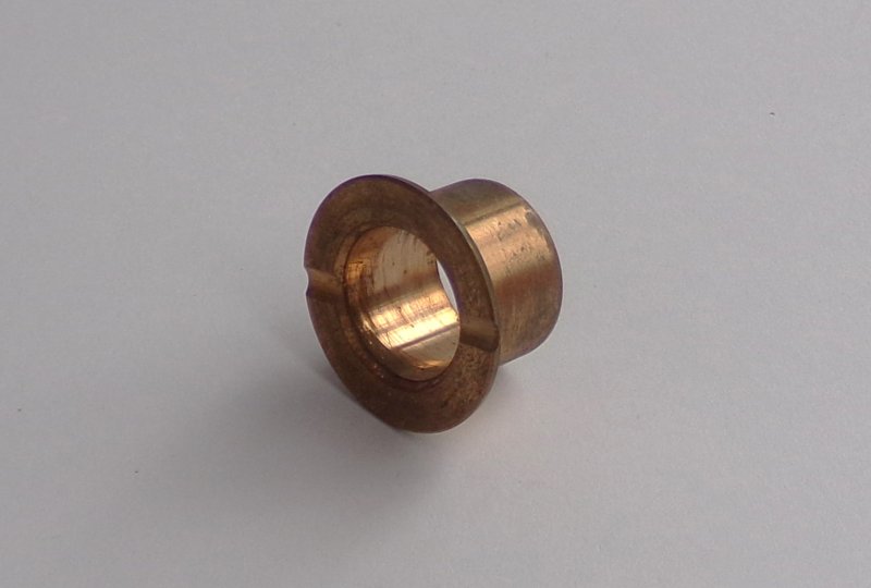 Tulejka skrzyni biegów, przelotowa, 14mm, brąz, oryginał, Jawa, CZ 250/350-photo2