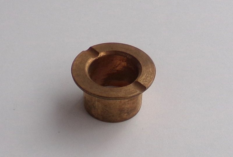 Tulejka skrzyni biegów, przelotowa, 14mm, brąz, oryginał, Jawa, CZ 250/350-photo1