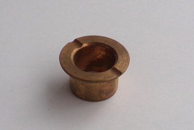 Tulejka skrzyni biegów, przelotowa, 14mm, brąz, oryginał, Jawa, CZ 250/350