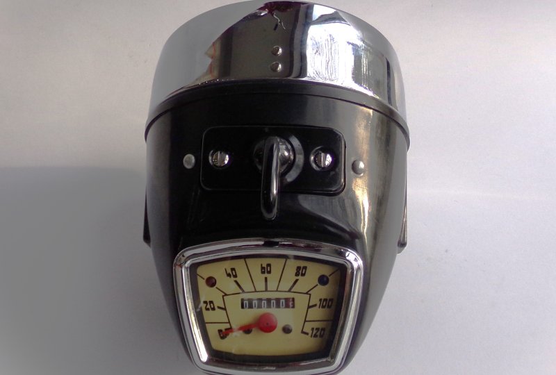 Lampa przednia, z licznikiem, kompletna, Jawa 23 Mustang-photo2
