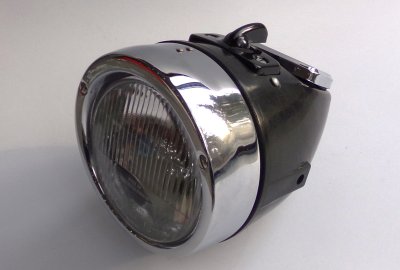 Lampa przednia, z licznikiem, kompletna, Jawa 23 Mustang