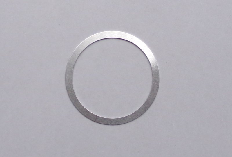 Uszczelka pod głowicę, 43 x 51 x 0,5 mm, aluminium, Jawa Babetta 210-photo1