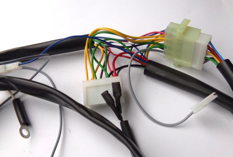 Instalacja elektryczna, oryginał, Jawa 640-photo4
