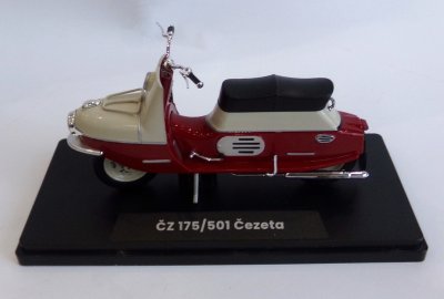 Model motocykla CZ 175/501