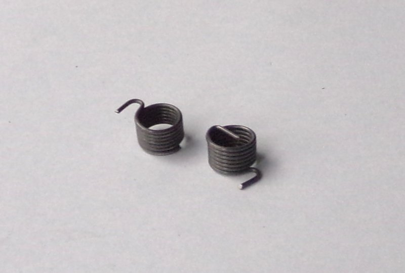 Sprężyny szczotek prądnicy, 2 szt, Jawa 500 OHC 01, 02-photo1