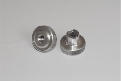 Nakrętka linki hamulca M6, aluminium, Jawa, CZ