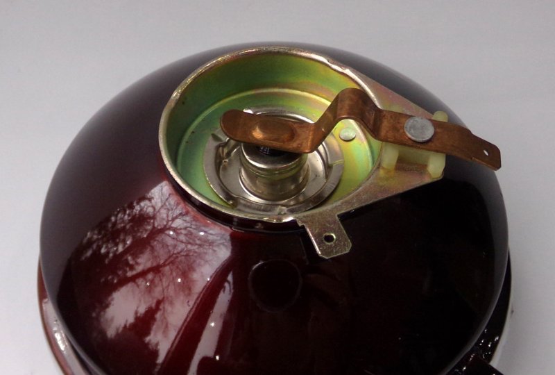 Szkło przedniej lampy z odblaskiem i objemką żarówki, Jawa Babetta 210, 225-photo4