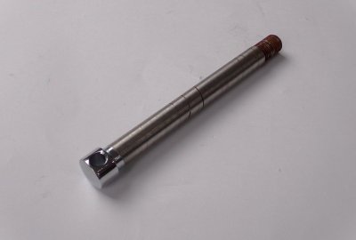 Ośka przedniego koła, chrom, Jawa, CZ 125/175