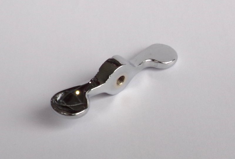 Motylkowa nakrętka przedniego zawieszenia, chromowana, Jawa 175 Special, Villiers, 100 Robot-photo3