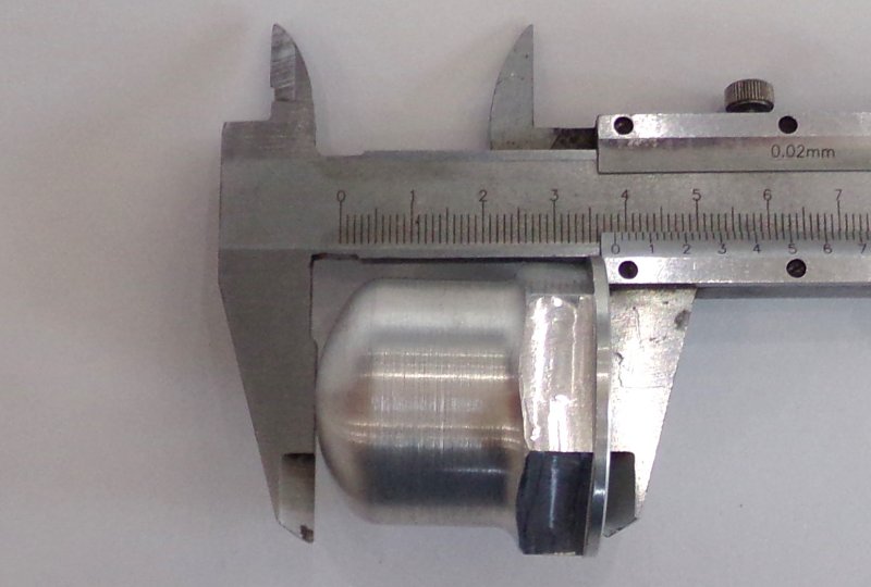 Osłona (kołpak) śruby tylnej ośki, aluminium, CZ 505-photo5