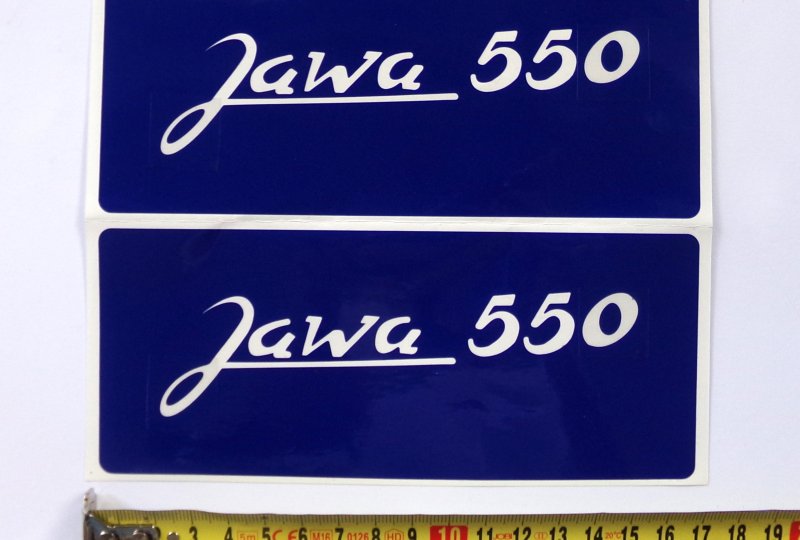 Naklejki, 2 szt, Jawa 550, szablon do malowania-photo2