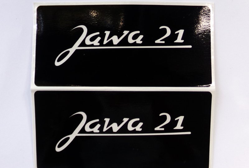 Naklejki, 2 szt, Jawa 21, szablon do malowania-photo1