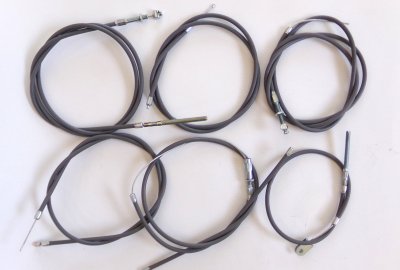 Komplet 6 linek, szare, Jawa 551 Jawetta
