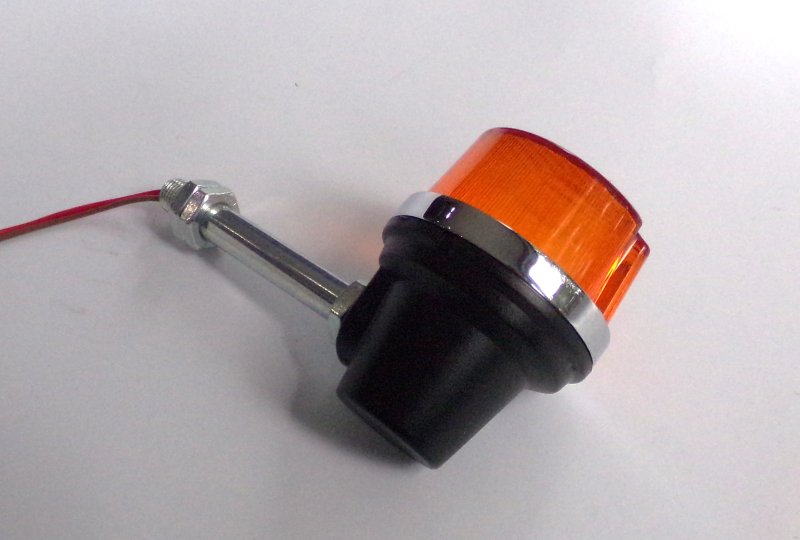 Kierunkowskaz, pomarańczowy, długa rurka 10 cm, Jawa 634-640-photo3