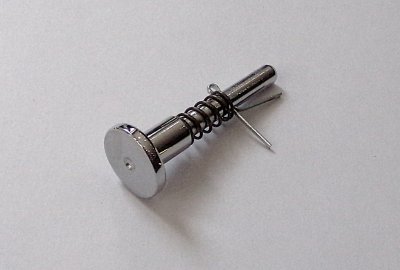 Przycisk wyłączania silnika, kompletny, chrom, CZ 125/150C