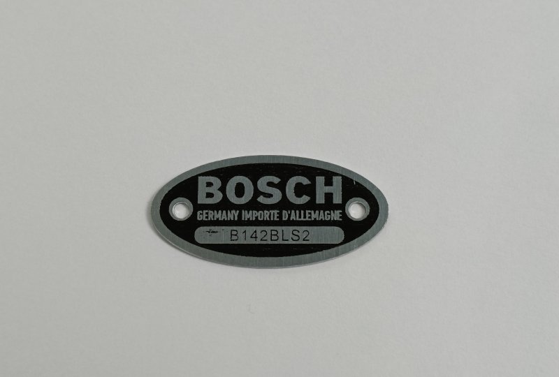 Tabliczka znamionowa prądnicy, BOSCH-photo1