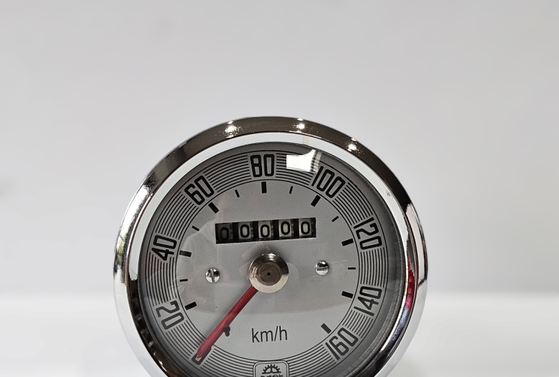 Licznik okrągły, 160 km/h, SHL M17 GAZELA, JUNAK M07 M10, szary-photo1
