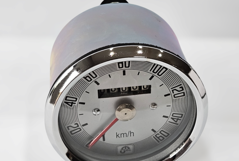 Licznik okrągły, 160 km/h, SHL M17 GAZELA, JUNAK M07 M10, szary-photo2