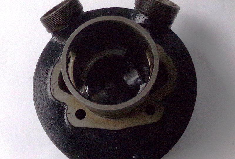 Cylinder + tłok 59,50/16, oryginał, po renowacji, Jawa 175/356-photo6