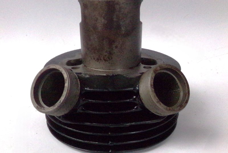 Cylinder + tłok 59,25/16, oryginał, po renowacji, Jawa 175/356-photo7