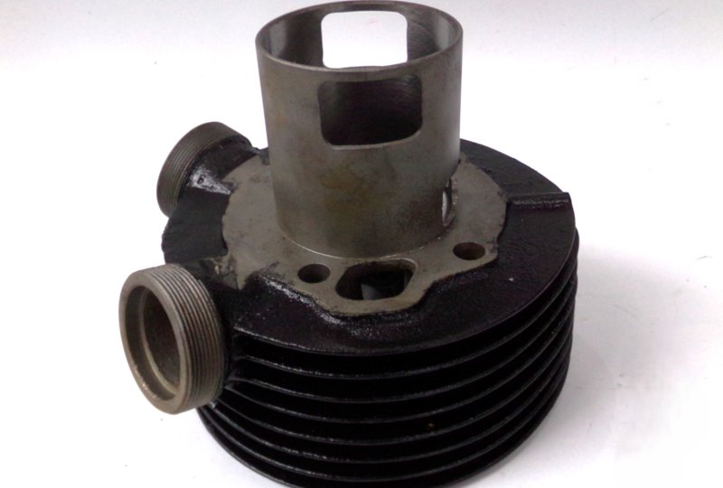 Cylinder + tłok 66,75/15, oryginał, po renowacji, Jawa 250 Perak/Kyvacka-photo7