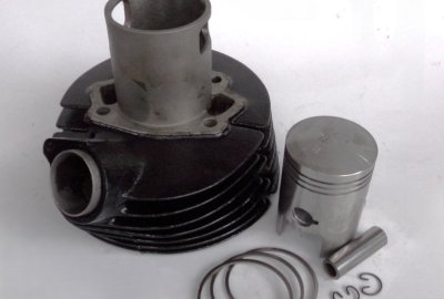 Cylinder + tłok 59,25/16, oryginał, po renowacji, CZ 175/450