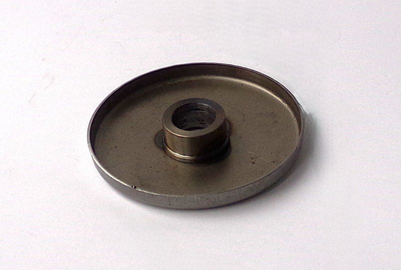 Osłona przedniego koła, 74 mm, surowa, Jawa 250/350 Kyvacka-photo2