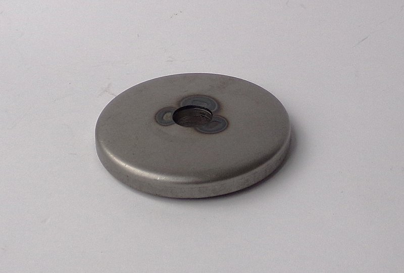 Osłona przedniego koła, 74 mm, surowa, Jawa 250/350 Kyvacka-photo3
