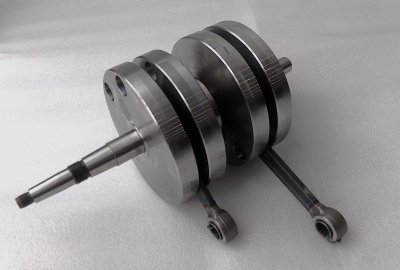 Wał korbowy, łożysko igiełkowe, na sworzeń 16 mm, VELOREX 350