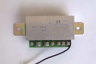 Regulator elektroniczny AEV 12V/100W, CZ 501/502