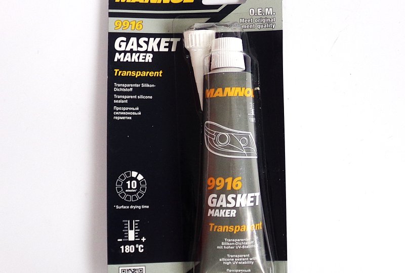 Uszczelniacz silikonowy, kolor bezbarwny, 85 g-photo1