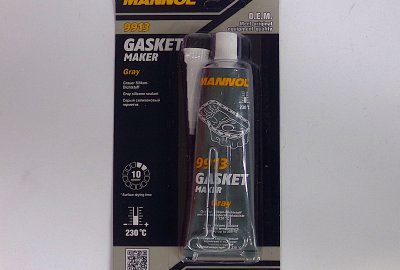 Uszczelniacz silikonowy, kolor szary, 85 g