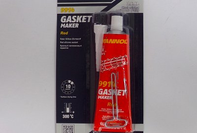 Uszczelniacz silikonowy, kolor czerwony, 85 g