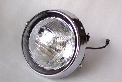 Lampa przednia, kompletna, Jawa 300 CL