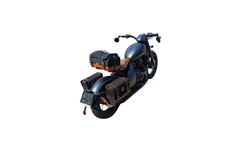 Sakwa na bagżnik, Jawa 350 CL Perak, 42 Bobber-photo4