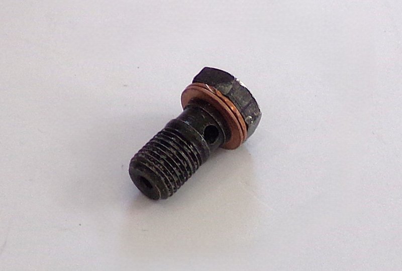 Śruba przewodu hamulcowego, Jawa 300 CL-photo2