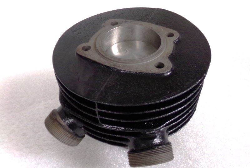 Cylinder + tłok 60,00/16, oryginał, po renowacji, Jawa 175/356-photo3