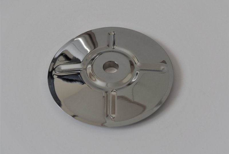 Pokrywa zębatki 163 mm, chrom, Jawa, CZ 125/175/250-photo1