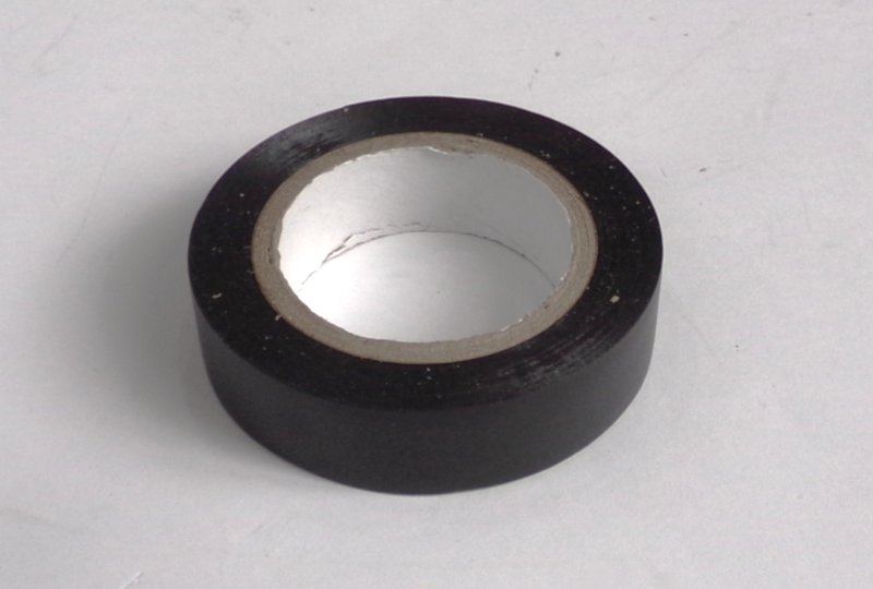 Taśma izolacyjna, 15 mm x 10 m x 0,13 mm, czarna, PCV-photo1