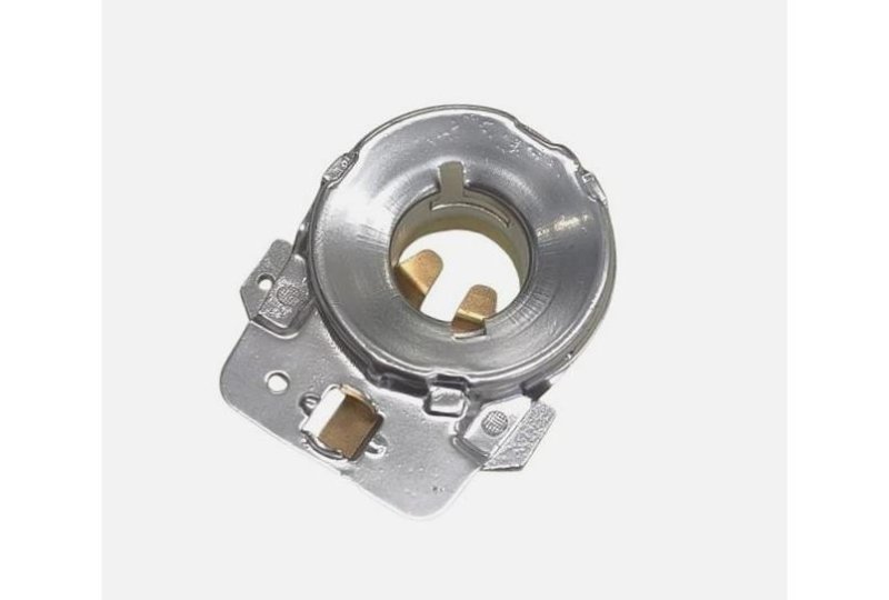 Objemka żarówki przedniej lampy, metalowa, CZ 125/150 C-photo1
