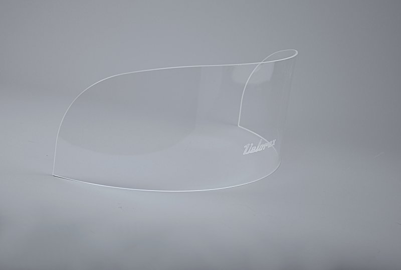 Szyba przednia PLEXI, niższa, 18 cm, z logo Velorex, VELOREX 562-photo4
