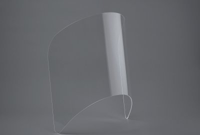 Szyba przednia PLEXI, wyższa, 40 cm, VELOREX 560, 561