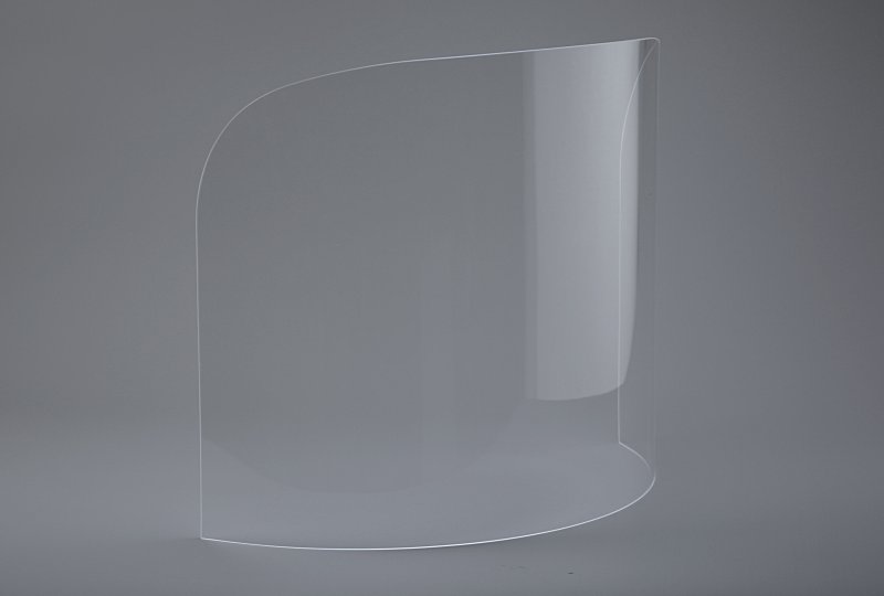 Szyba przednia PLEXI, wyższa, 40 cm, VELOREX 562-photo1