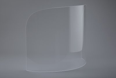 Szyba przednia PLEXI, wyższa, 40 cm, VELOREX 562