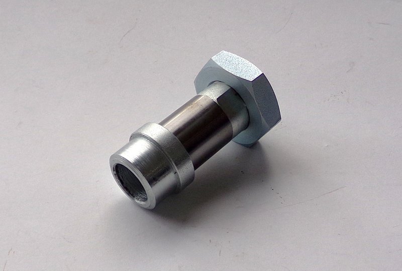 Sworzeń zębatki z nakrętką do wahacza stalowego, CZ 487-472-photo2
